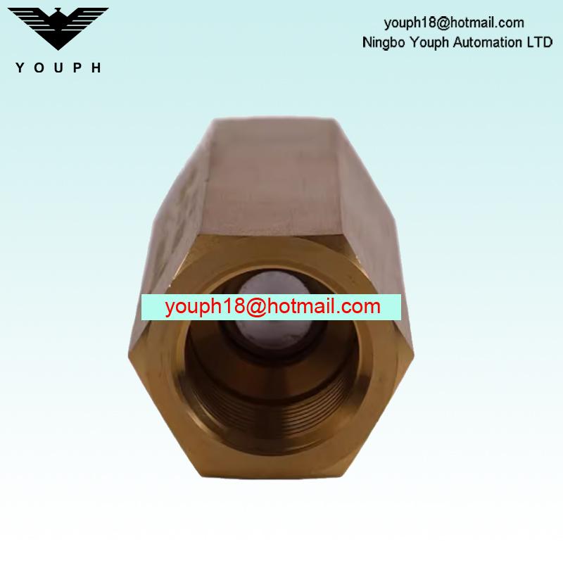 Válvula de control de flujo unidireccional Norgren S/522A Botella de flujo unidireccional