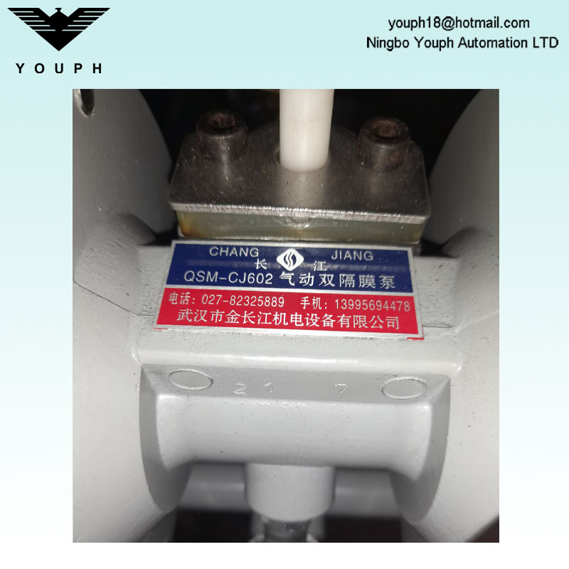 Changjiang QSM-CJ602 Bomba doble de diafragma Impresión de la impresión Viscosidad Viscosidad Instrumento de la máquina laminada Bomba neumática