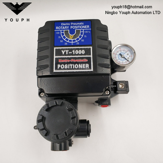 YTC YT-1000R Doble posicionador electrobeumático rotativo de actuación