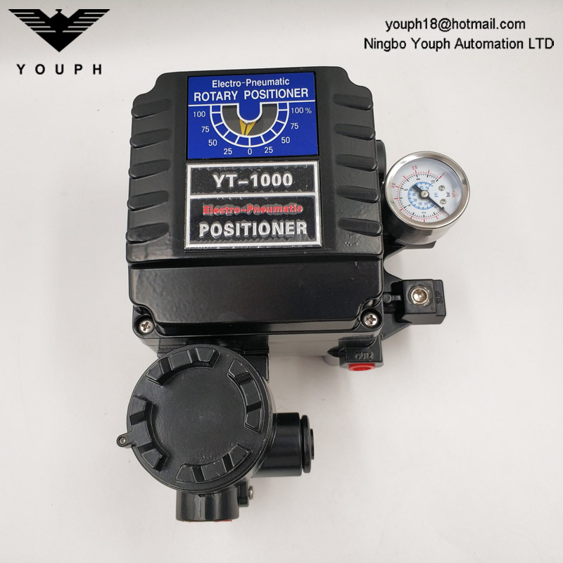 YTC YT-1000R Doble posicionador electrobeumático rotativo de actuación