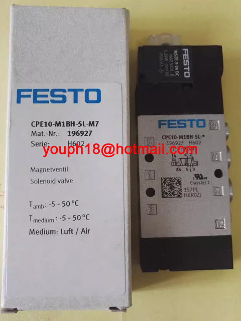 Festo CPE10-M1BH-5L-M7 196927 Válvula solenoide