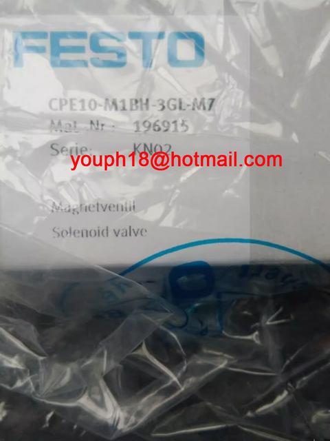 Festo CPE10-M1BH-3GL-M7 196915 Válvula solenoide CPE
