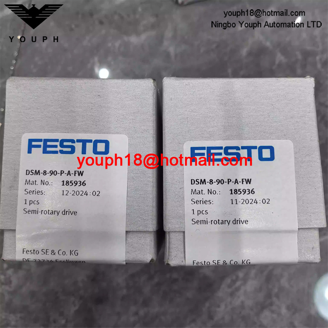 Festo DSM-8-90-PA-FW 185936 a través de Proximity Switch DSM Semi-Rotary Drive