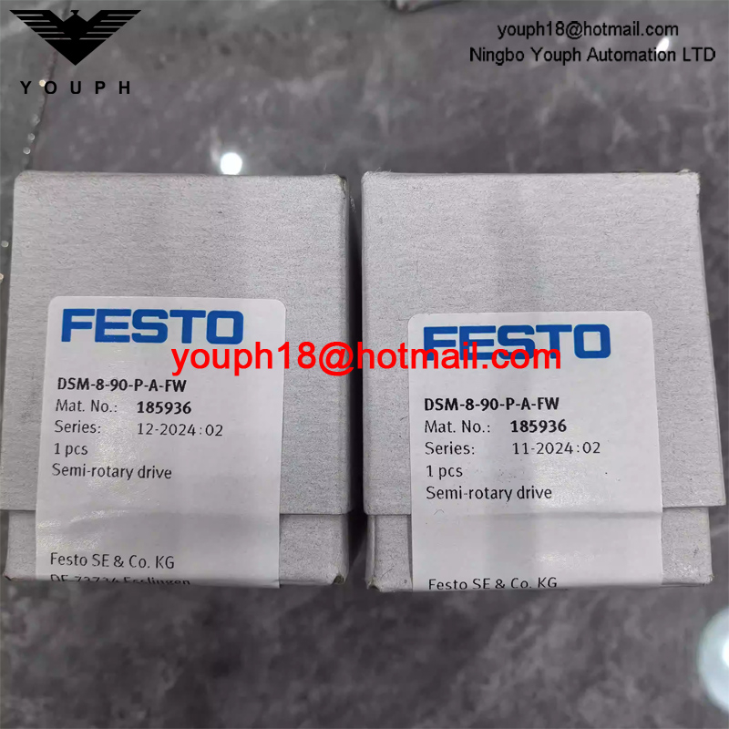 Festo DSM-8-90-PA-FW 185936 a través de Proximity Switch DSM Semi-Rotary Drive