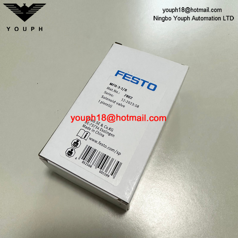 Festo MFH-3-1/8 7802 G1/8 '3/2 Way Tiger Classic Solenoid Valve