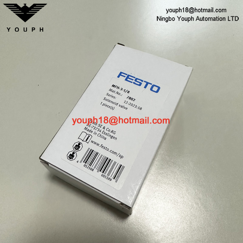 Festo MFH-3-1/8 7802 G1/8 '3/2 Way Tiger Classic Solenoid Valve