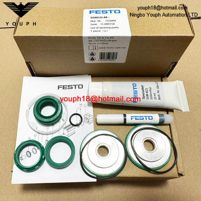 Festo DSBC/G-40-- 753089 Conjunto de piezas de uso Kit de reparación de cilindros DSBC-40