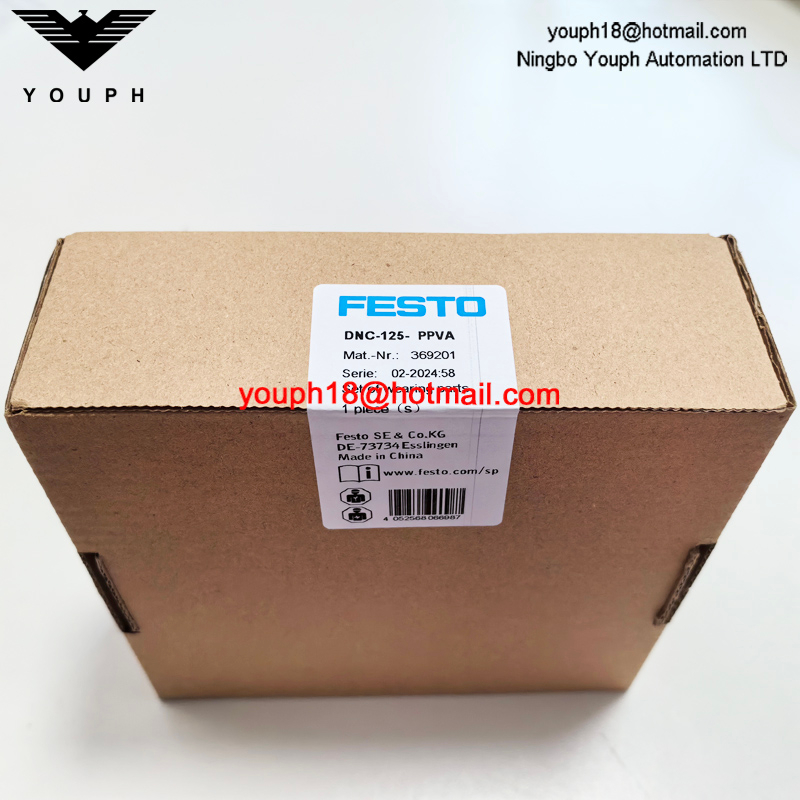 Festo DNC-125-PPVA 369201 DNC125 ISO15552 Kit de reparación de cilindros estándar