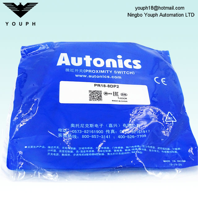 Autonics PR18-8DN2 PR18-8DP2 Sensores fotoeléctricos de metal interruptor de proximidad
