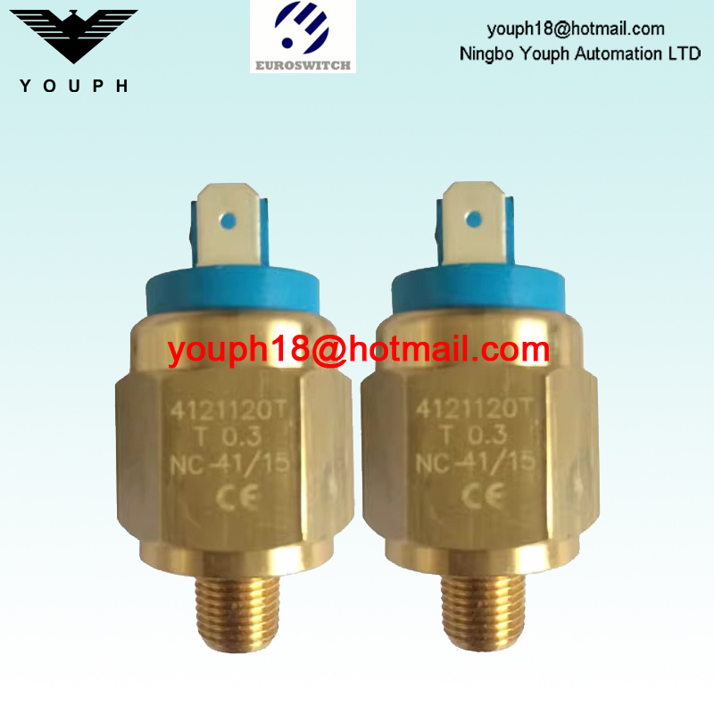 Italia EuroSwitch 4121120t 4121121t 4120122 interruptor de presión de diafragma