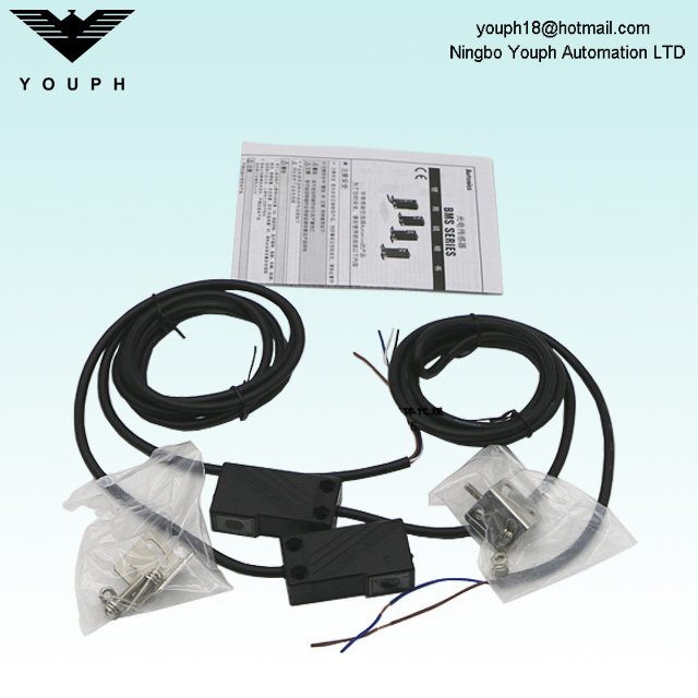 Autonics BMS5M-TDT Amplificador de haz de paso Tipo incorporado por sensor fotoeléctrico de detección lateral