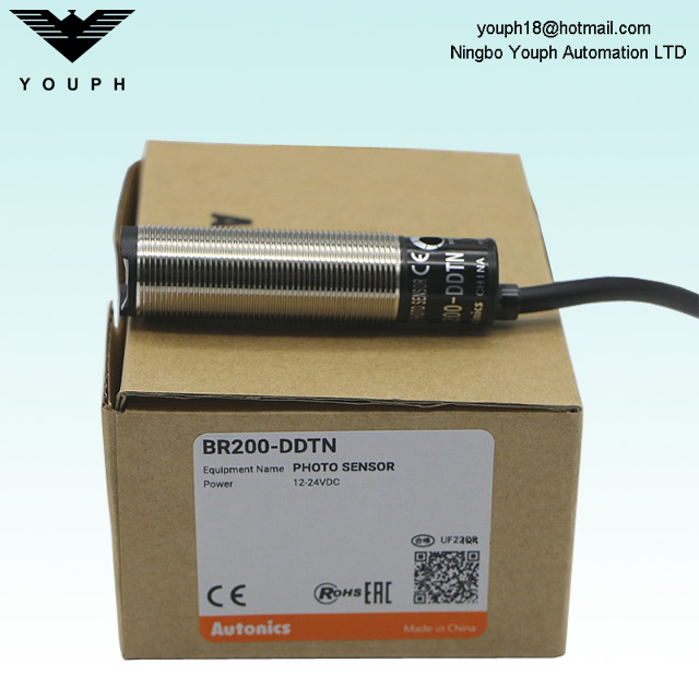 Autonics BR200-DDTN BR200-DDTN-C Sensor de fotos reflectante de haz estrecho