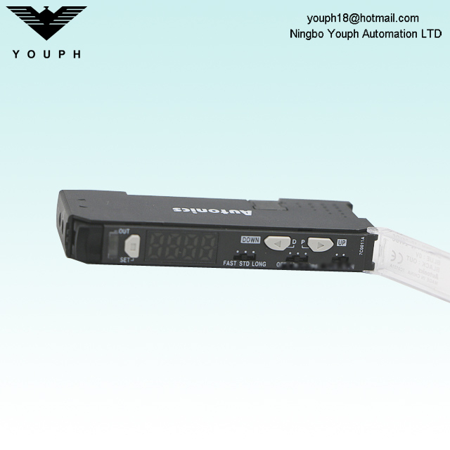 Autonics BF5R-S1-N NPN Red LED Single Pantall Sensor Digital Fiber Sensor Switch