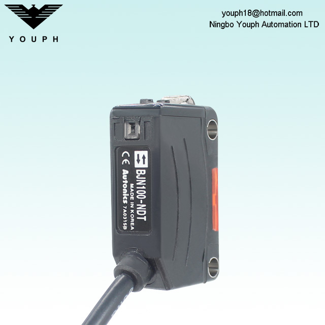 Autonics BJN100-NDT BJN100-NDT-P Compact y Sensor fotoeléctrico de tipo Micro Spot