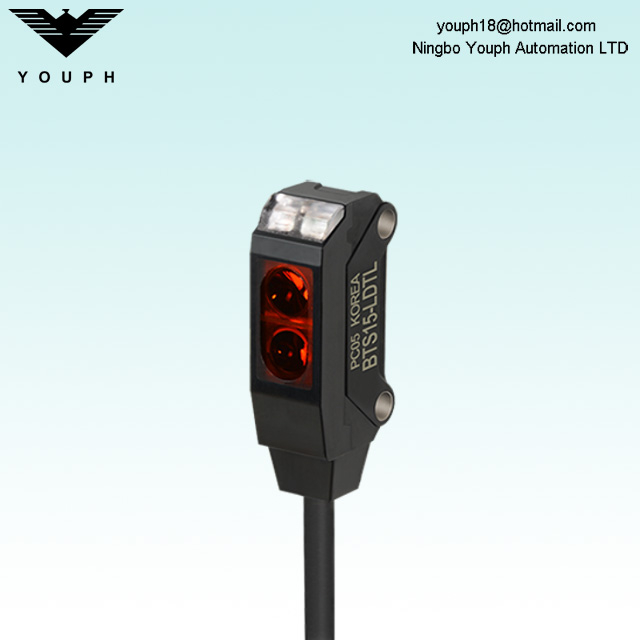 Autonics BTS15-LDTL BTS15-LDTL-P Luz en sensor de fotos reflectante convergente