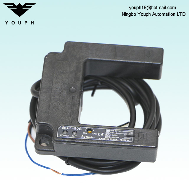 Autonics bup-50s sensor en forma de U sensor fotográfico de haz