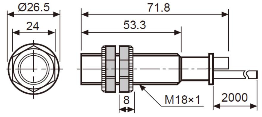 Dimensión CR18-8