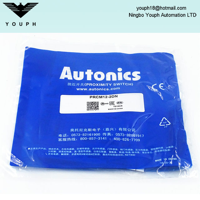Autonics PRCM12-2DN Serie PRCM Conector cilíndrico Tipo de proximidad Sensor