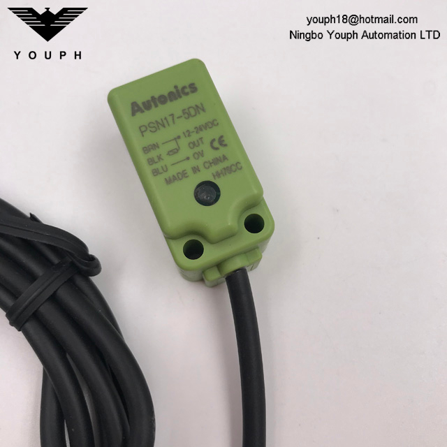 Autonics PSN17-5DN PSN17-5DN-F Sensor de proximidad rectangular delantero