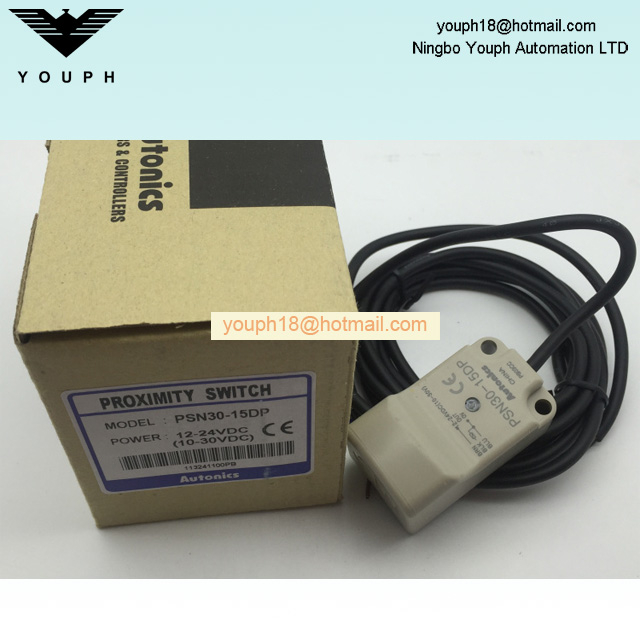 Autonics PSN30-15DP normalmente abre el interruptor de proximidad del lado frontal