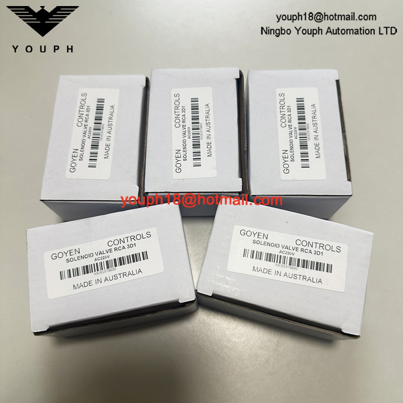 Goyen RCA3D RCA3D0 RCA3D1 RCA3D2 1/8 'Válvula piloto solenoide remota