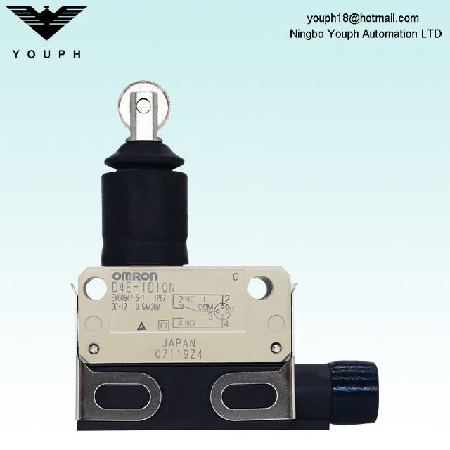 Omron D4E-1D10N Interruptor de interruptor sellado pequeño Interruptor de límite de terminal moldeado