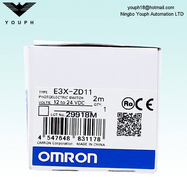 Omron E3X-ZD11 E3X-ZD6 Sensor de amplificador de fibra inteligente