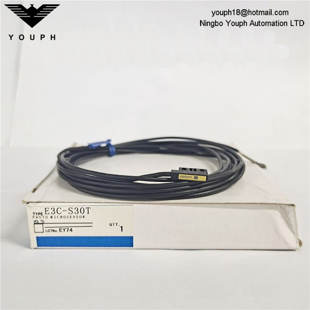 Omron E3C-S30T E3C-S30W Atiendo la viga compacta Amplificador de la cabeza Sensor fotoeléctrico separado