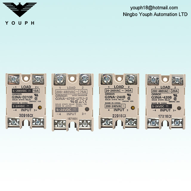 Omron G3NA-475B-UTU-2 G3NA-290B-UTU-2 G3NA-490B-UTU-2 Relé de estado sólido