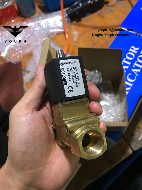 BOGE 644004401 Válvula solenoide del compresor de aire