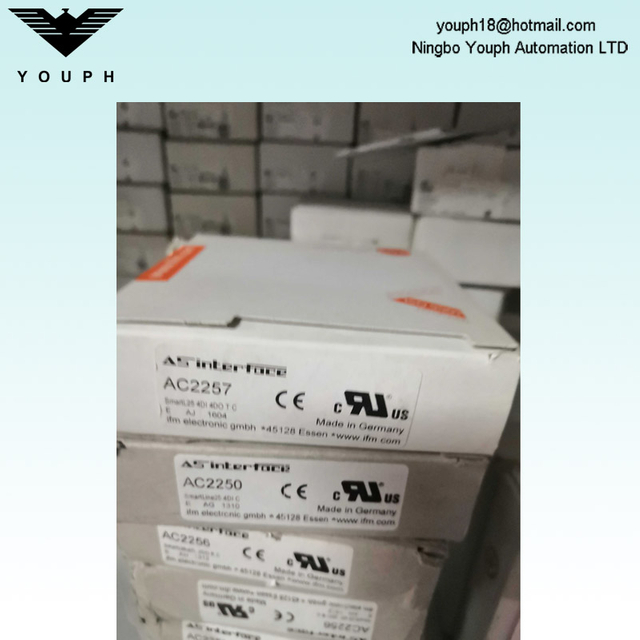 IFM AC2257 AS-Interface Control Gabinet Module AC2257 SmartL25 4DI 4DO TC