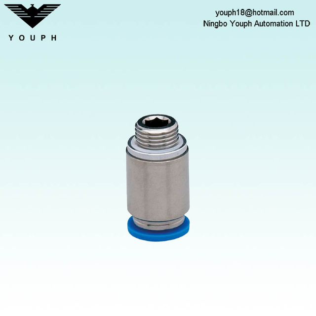 IFM E30077 Conexión de enchufe de aire de empuje neumático QS-G1/8-8