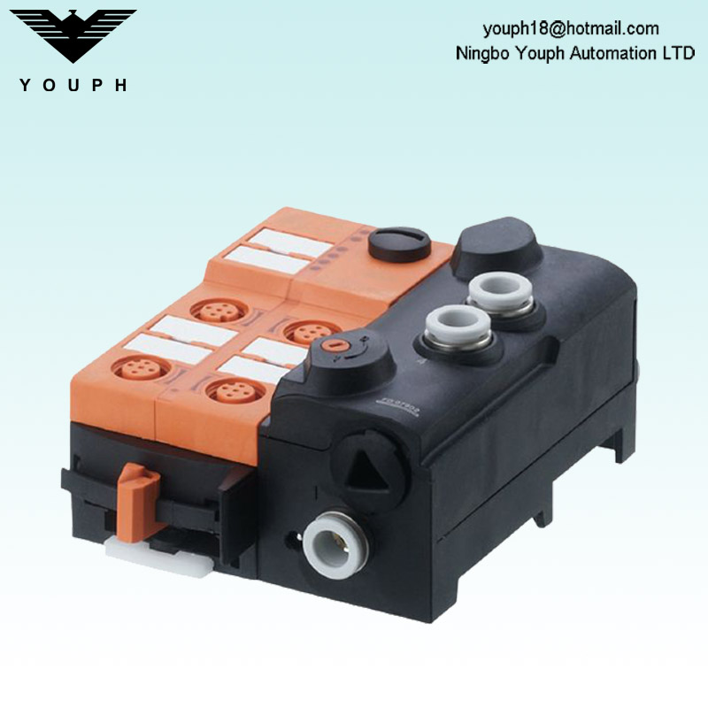 IFM AC5253 As-Interfaceairbox 5/2 Bistable 4di-y Aux Module