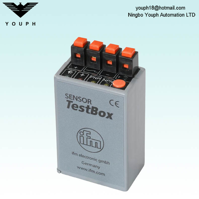 IFM E18401 E18430 Caja de prueba de prueba de sensor