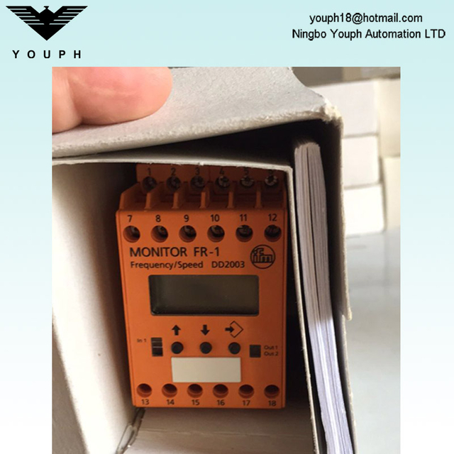 IFM DD02003 Unidad de evaluación del monitor de velocidad