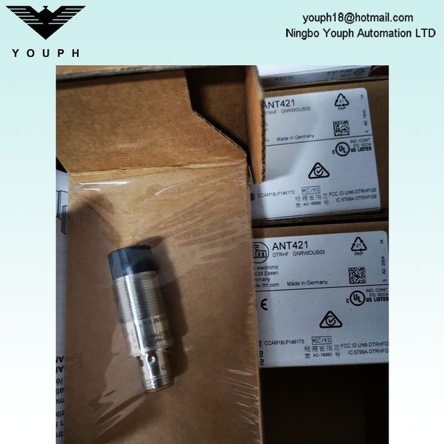 IFM ANT421 Etiquetas de identificación HF RFID Leer Cabeza de escritura 