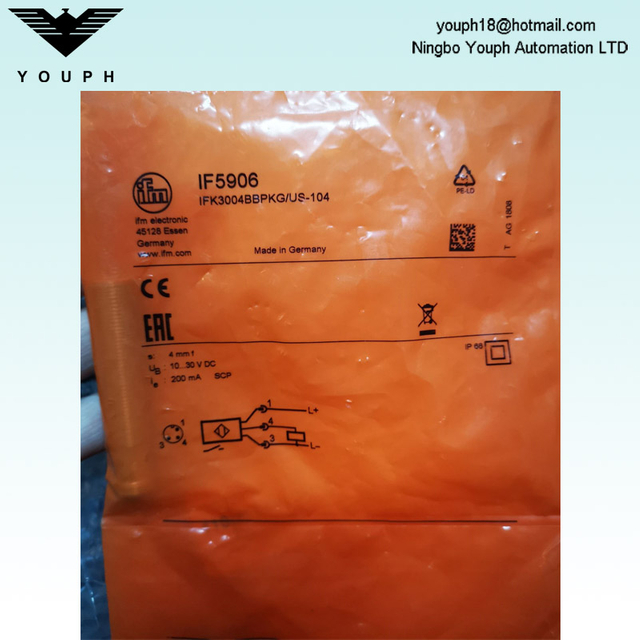IFM IF5906 IFK3004BBPKG/US-104 Sensor inductivo