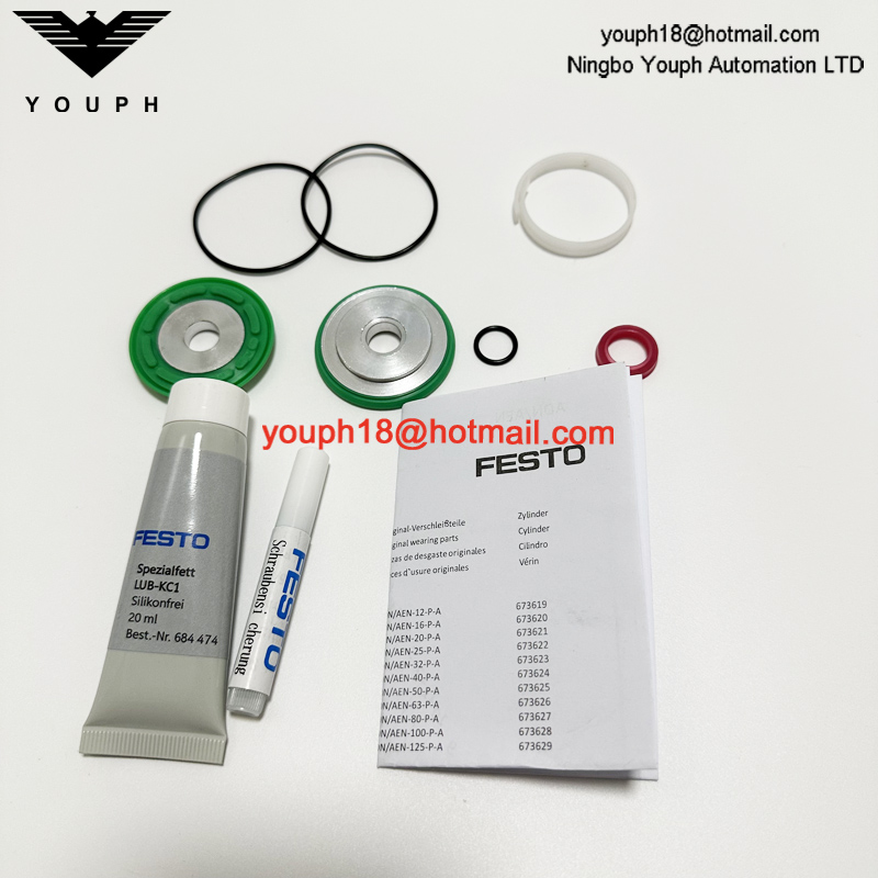 Festo ADN-50-PA 673625 Adn Aen Kit de reparación de sellos de cilindro de aire de 50 mm