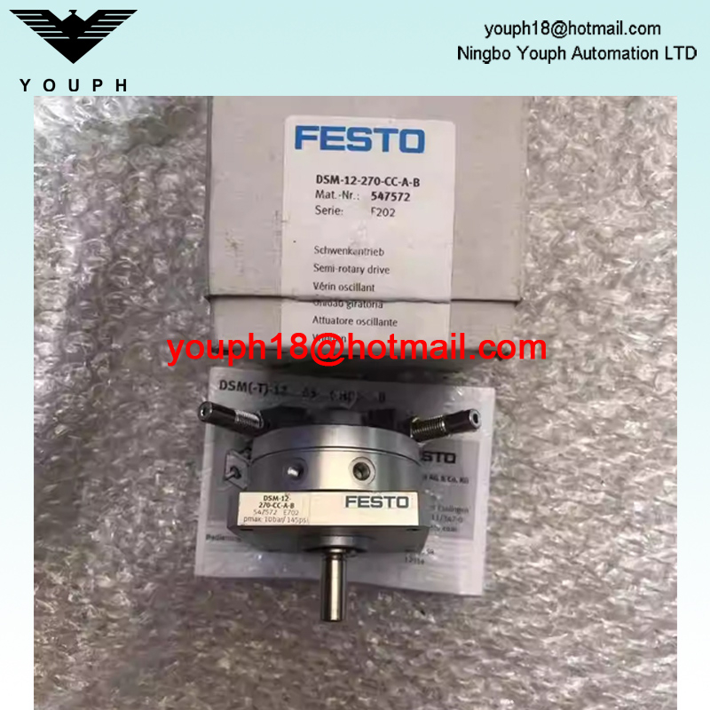 Festo DSM-12-270-CC-AB 547572 con impulso semi-rotación DSM de amortiguadores DSM