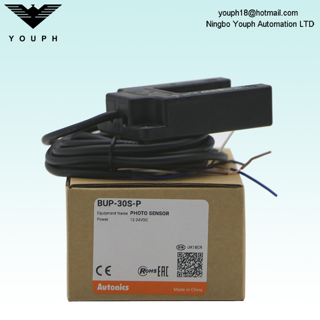 Autonics BUP-30S-P PNP Abrir sensor fotoeléctrico en forma de U en forma de U
