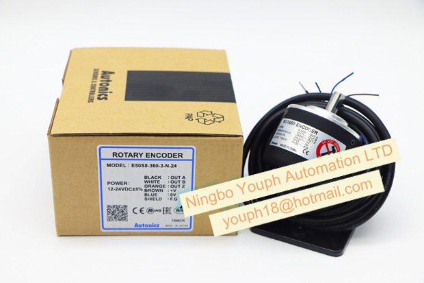 Autonics E50S8-360-3-N-24 Diámetro ∅50 mm Tipo de eje Codador rotativo incremental