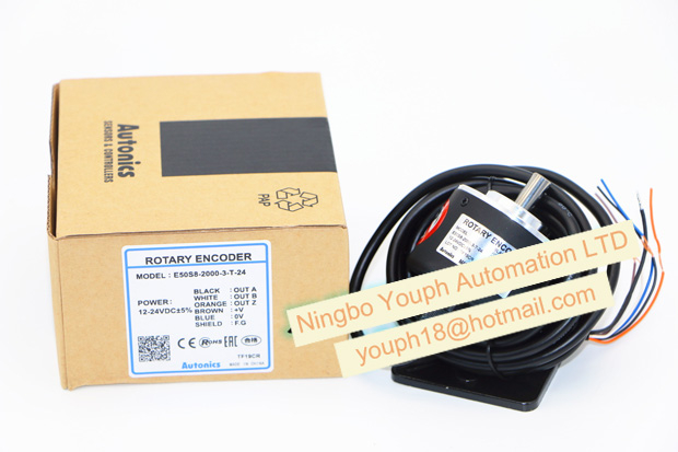 Autonics E50S8-2000-3-T-24 Diámetro ∅50 mm Tipo de eje Codador rotativo incremental