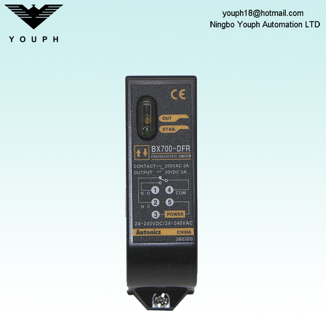 Autonics BX700-DFR Interruptor fotoeléctrico reflejo difuso LED infrarrojo
