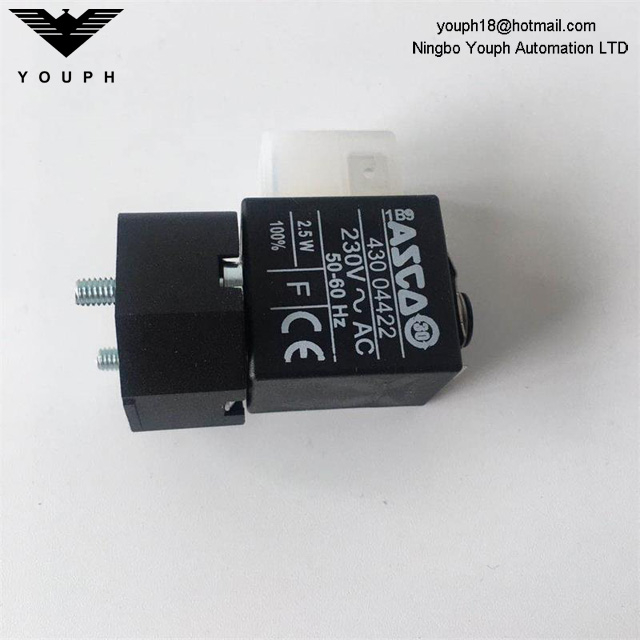 Asco x18900001 18900001 bobina solenoide de válvula piloto