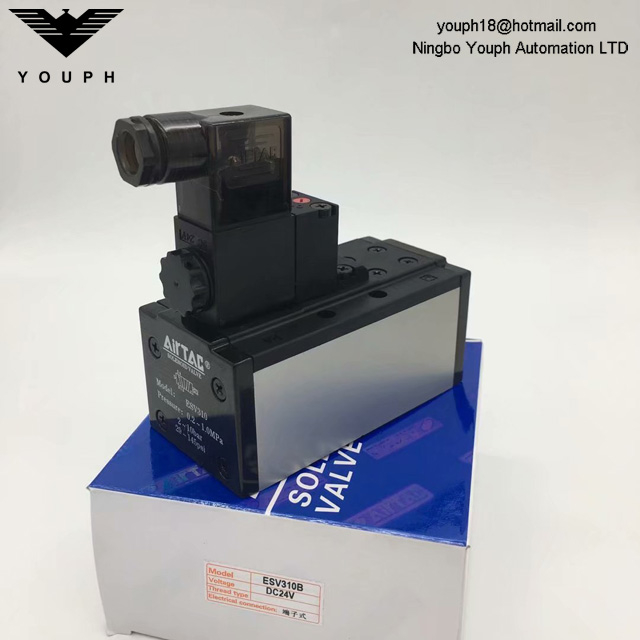 AIRTAC ESV310 ESV320 ESV330C ESV330E ESV330P Válvula solenoide estándar ISO