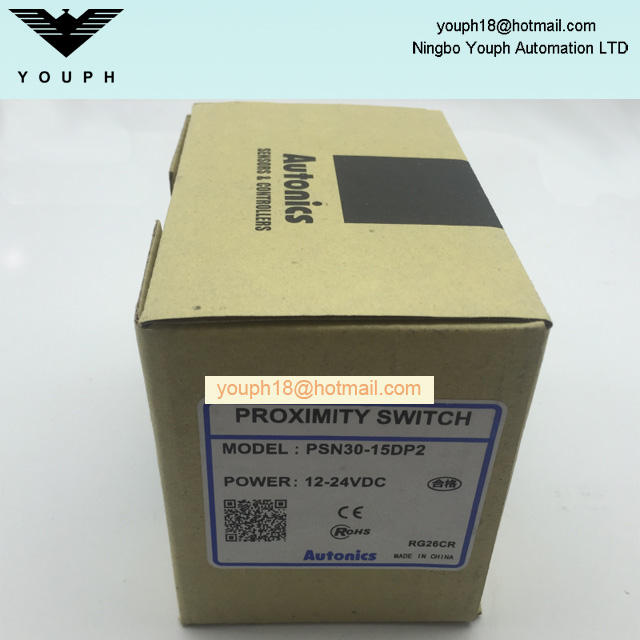 Autonics PSN30-15DP2 Normalmente cerrado interruptor de proximidad del lado frontal