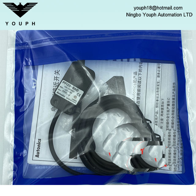 Autonics PFI25-8AO PFI25-8AC PFI Serie Sensor de proximidad de tipo plano rectangular
