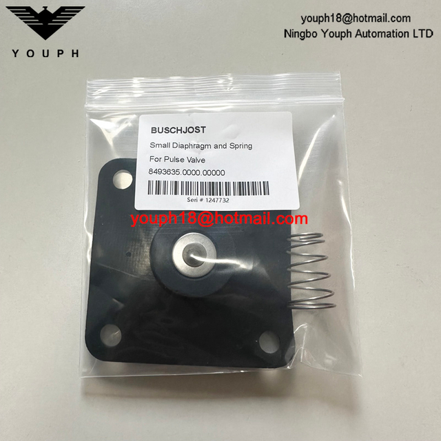 BuschJost 1247732 Caucho de diafragma (pequeño) para válvula de diafragma 8493635