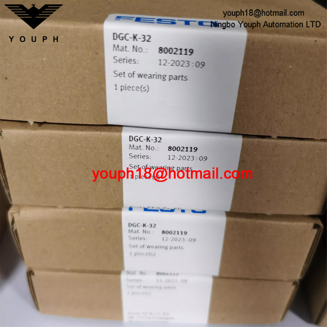 Festo DGC-K-32 8002119 DGC-K Lineal Drive Cylinder Kit de reparación