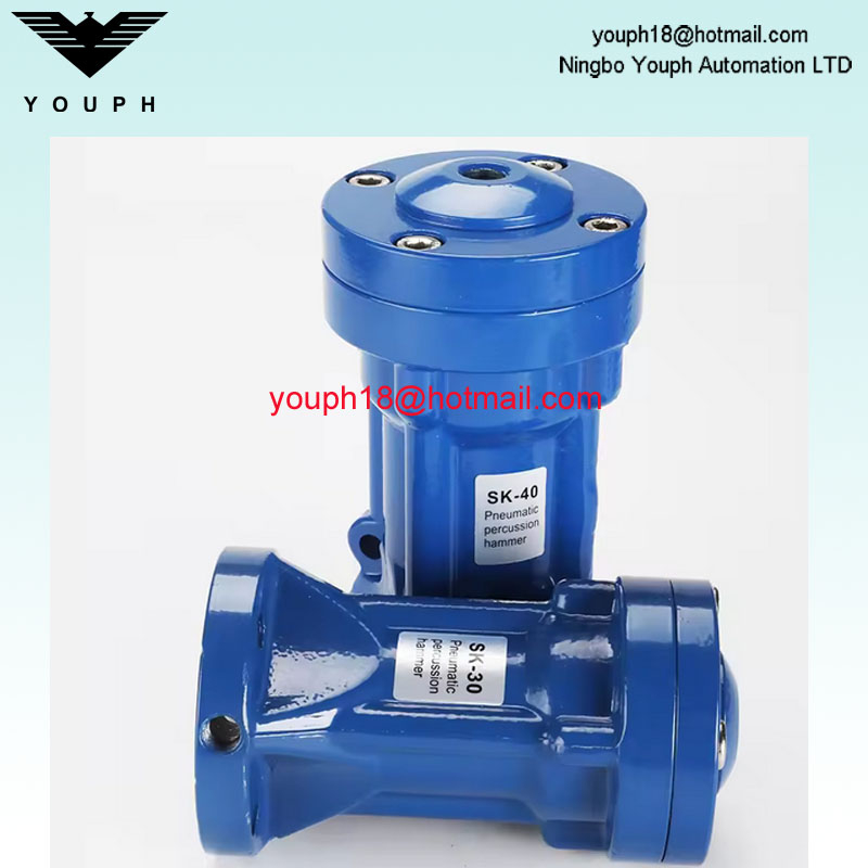 SEISHIN SK-30 SK Tipo de impacto Percusión neumática SK30 Air Desarrollador para tubería de tolva de silo de granero